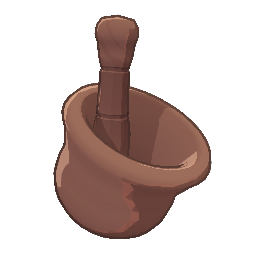 Wooden Mortar